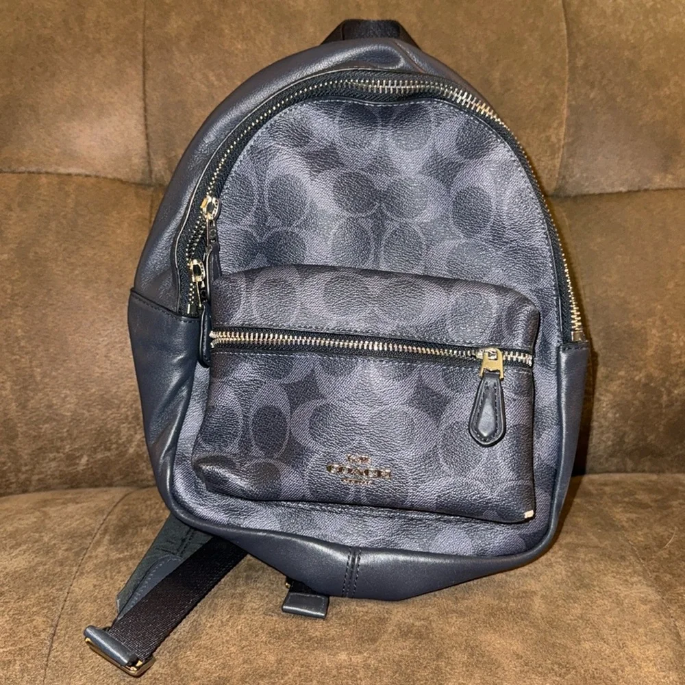 Coach Mini Charlie Backpack - Picture 1 of 6